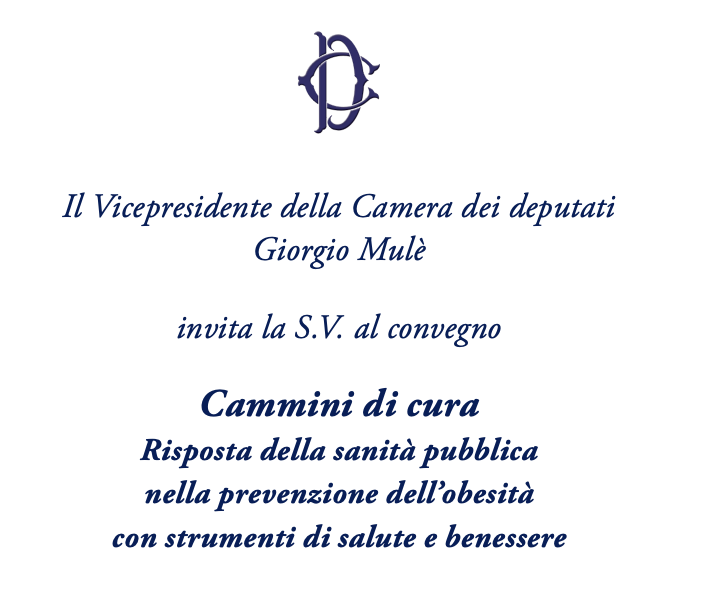 ​Cammini di cura - Risposta della sanità pubblica nella prevenzione dell'obesità con strumenti di salute e benessere